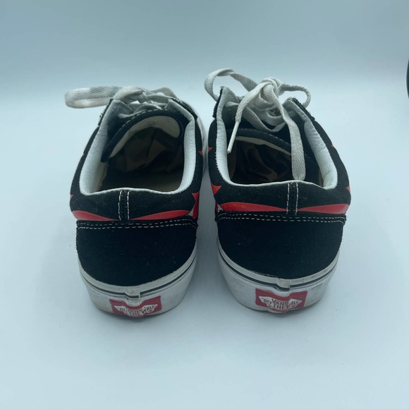 Vans Unisex Flames Old Skool Sneakers Size 8.5 women's/men 7 - Picture 3 of 5